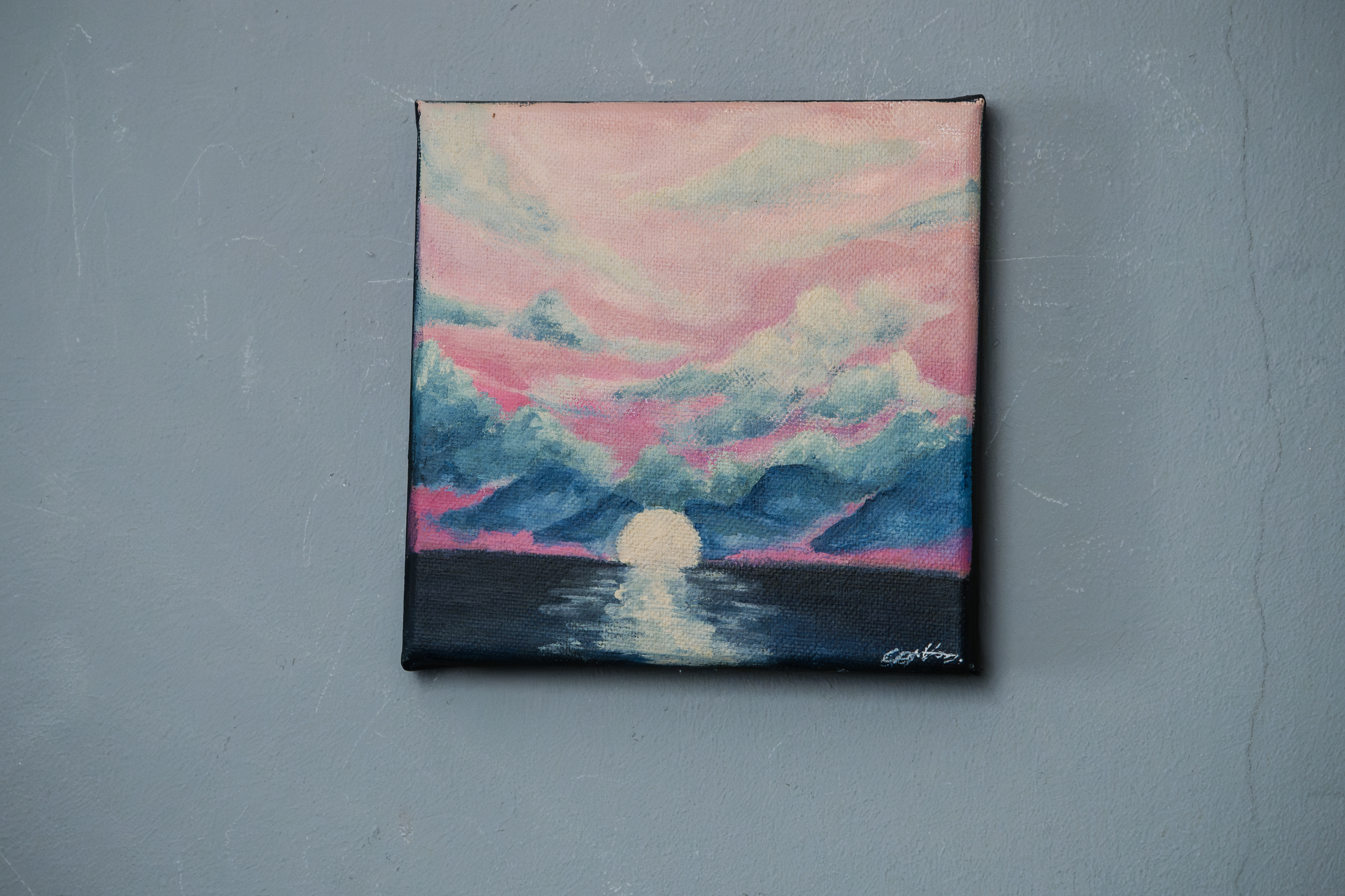 Pink Sky Seascape